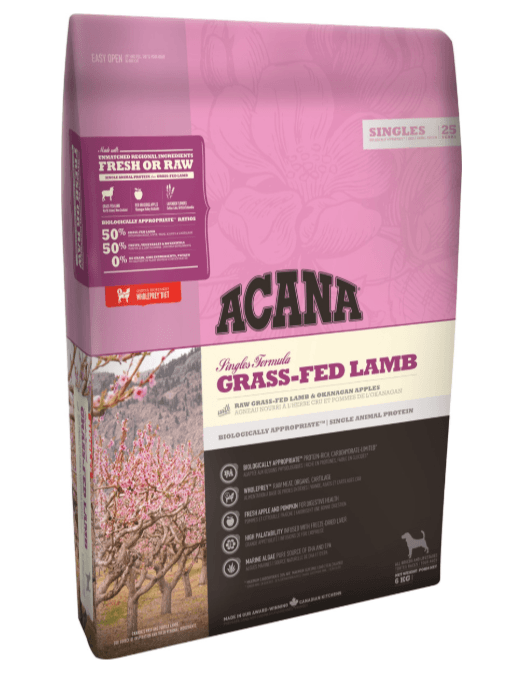 Acana Singles Grass-Fed Lamb Tüm Irklar ve Yaşam Evreleri İçin Köpek Maması 2 Kg