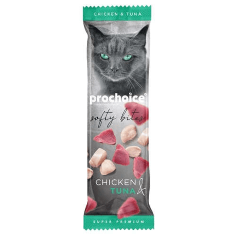 Prochoice Softy Bites Tavuklu ve Ton Balıklı 10 gr Kedi Ödül Maması