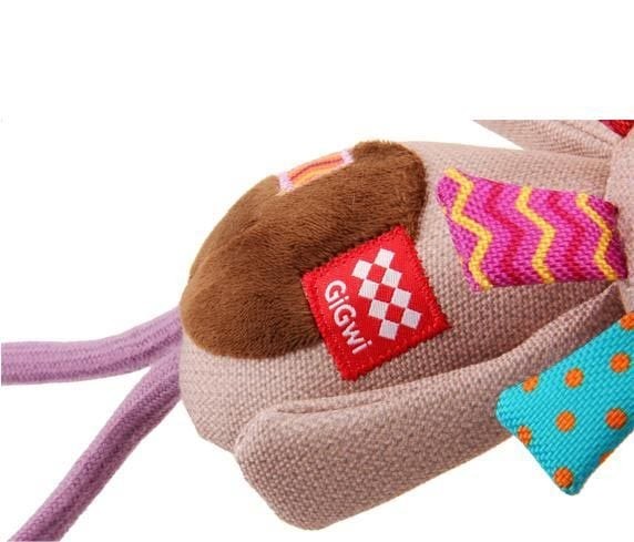 Gigwi Plush Friendz Öten Aslan Diş Kaşıyıcılı Köpek Oyuncağı