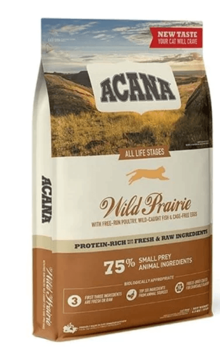 Acana Wild Prairie Tavuklu ve Balıklı Tahılsız Kedi Maması 1,8 kg