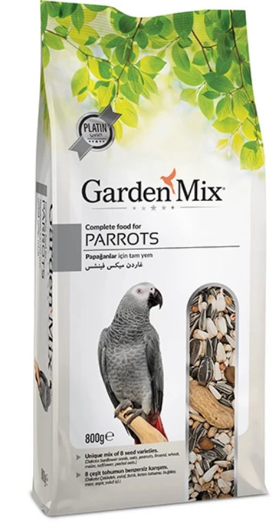 Garden Mix Platin Papağan Yemi 800 gr