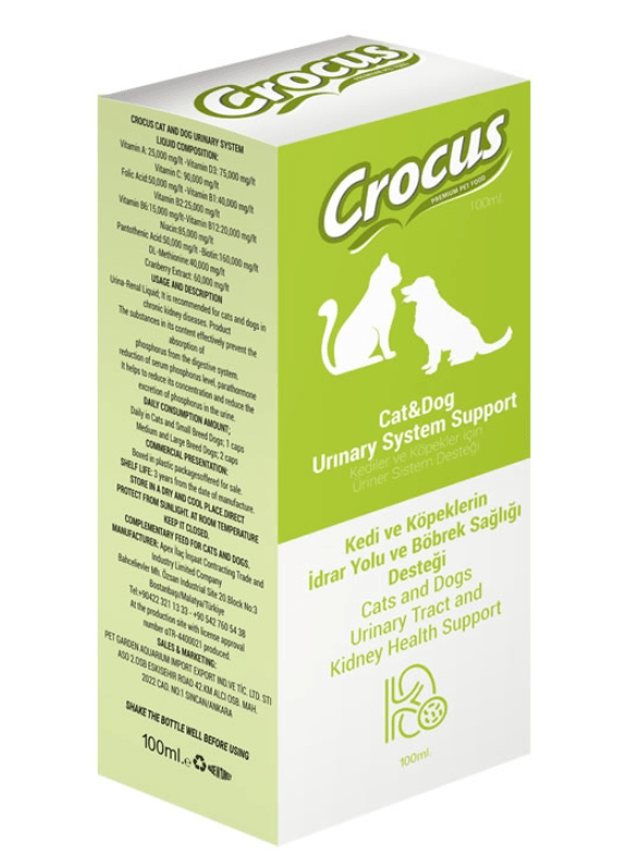 Crocus Kedi&köpek Üriner Sistem Destek 100ml