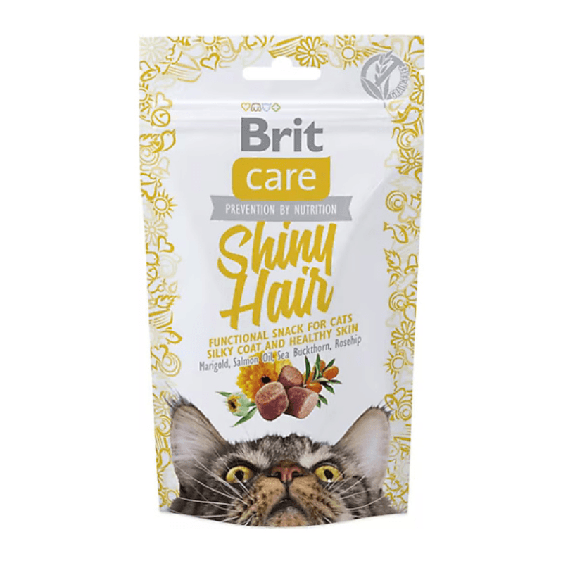 Brit Care Snack Shiny Hair 50 gr Kedi Ödül Maması