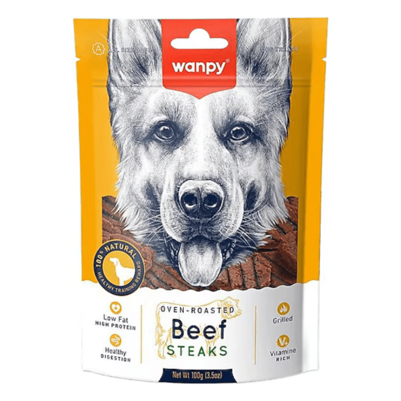 Wanpy Izgara Dana Biftek 100g Köpek Ödülü