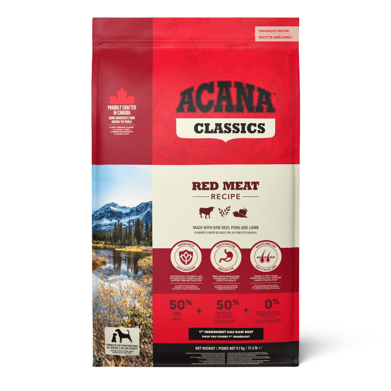 Acana Classics Red Meat Düşük Tahıllı Köpek Maması 9,7 kg