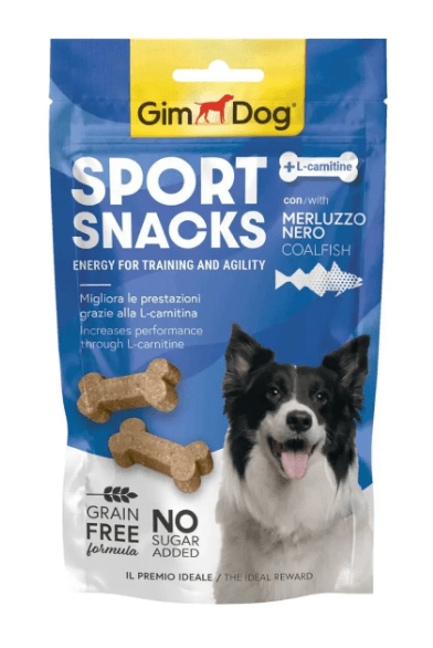 GimDog SportSnacks Coalfish Balıklı Köpek Ödül Tableti 60 gr