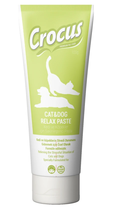 Crocus Kedi Köpek Relax Macun 100 Gram