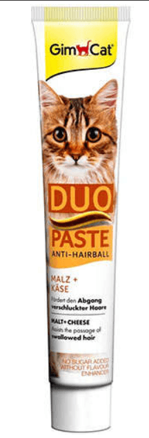 Gimcat Anti Hairball Duo Paste Peynir+Malt Kedi Macunu 50 gr