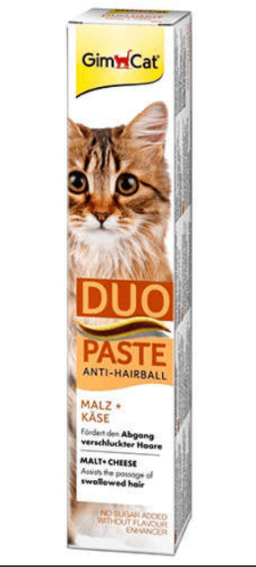 Gimcat Anti Hairball Duo Paste Peynir+Malt Kedi Macunu 50 gr