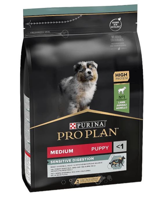 Pro Plan Medium Puppy Sensitive Digestion Kuzulu Orta Irk Yavru Köpek Maması 3 Kg