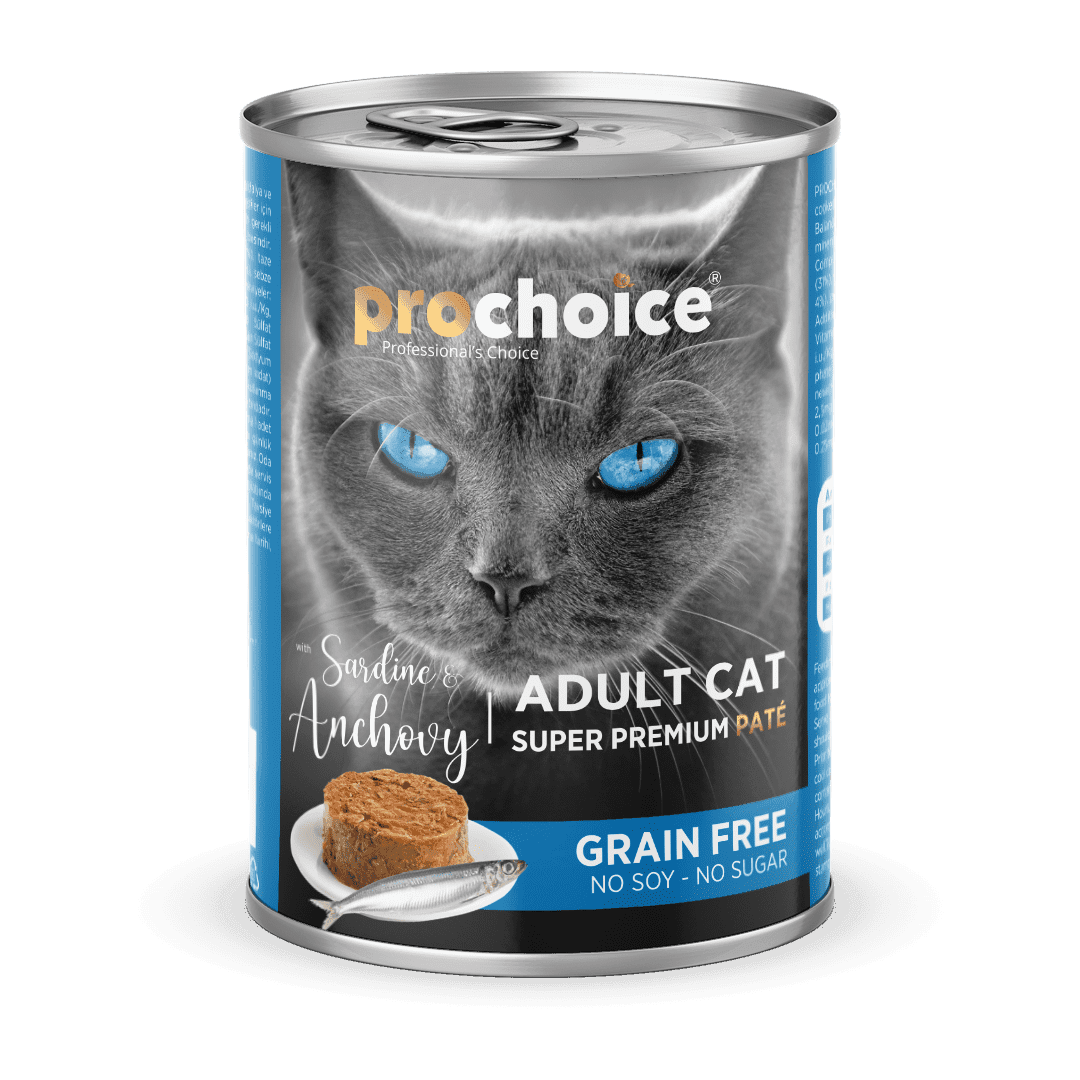 Prochoice Sardalyalı ve Hamsili 400 gr Yetişkin Konserve Kedi Maması