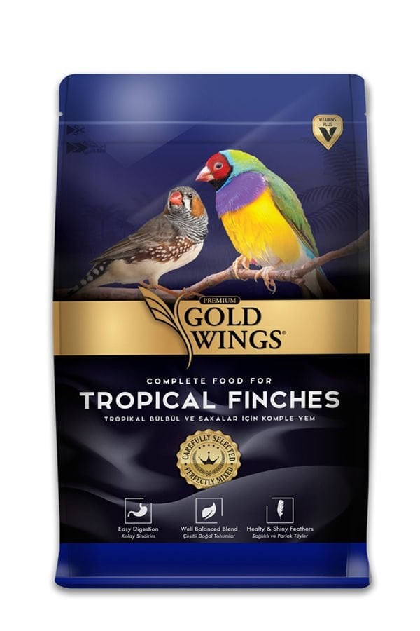 Gold Wings Premium Tropikal Bülbül ve Saka 1 kg