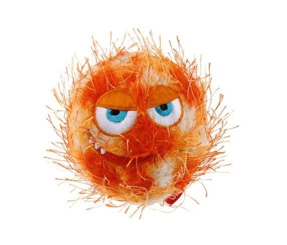 Gigwi Crazy Ball Çılgın Kirpi Top 6 cm Turuncu