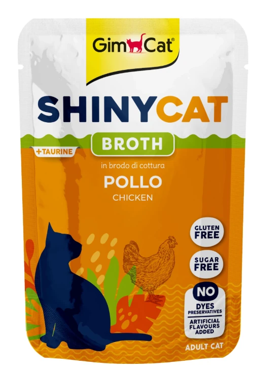 Gimcat Shinycat Tavuklu 70 gr Yetişkin Kedi Yaş Maması