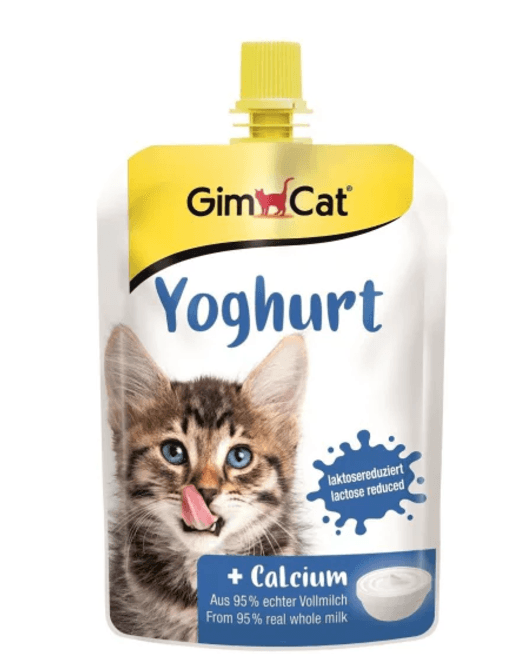 GimCat Kalsiyum İlaveli Kedi Ödül Yoğurdu 150 gr