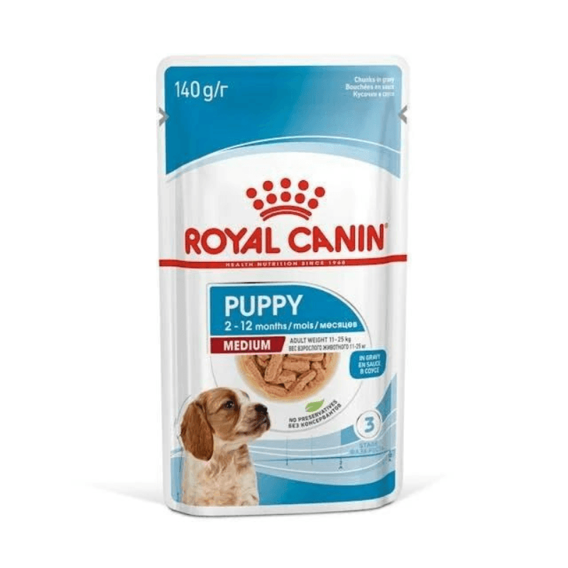 Royal Canin Medium Puppy Yavru Köpek Yaş Maması 140 Gr