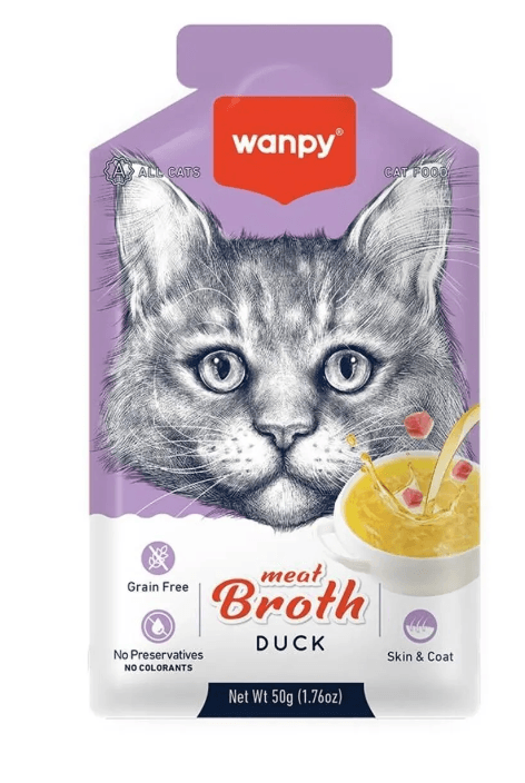 Wanpy Kediler için Ördek Eti Çorbası 50 gr
