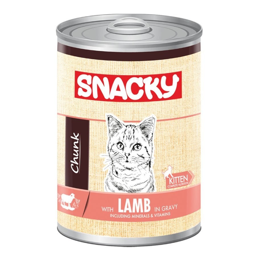 Snacky 400 g Chunk Kuzulu Yavru Kedi