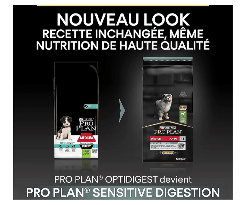 Pro Plan Medium Puppy Sensitive Digestion Kuzulu Orta Irk Yavru Köpek Maması 3 Kg