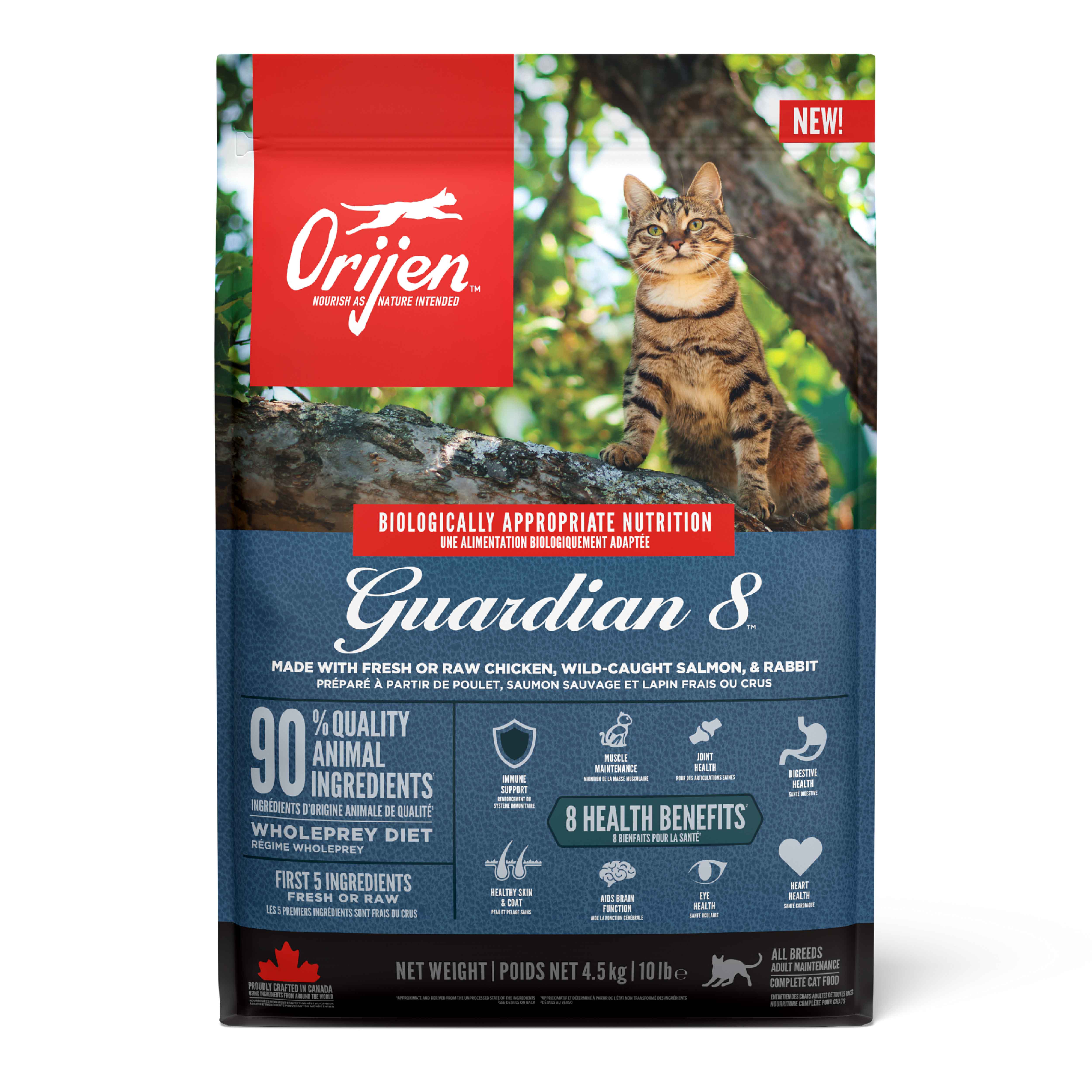 Orijen Guardian 8 4.5 kg Yetişkin Kedi Maması