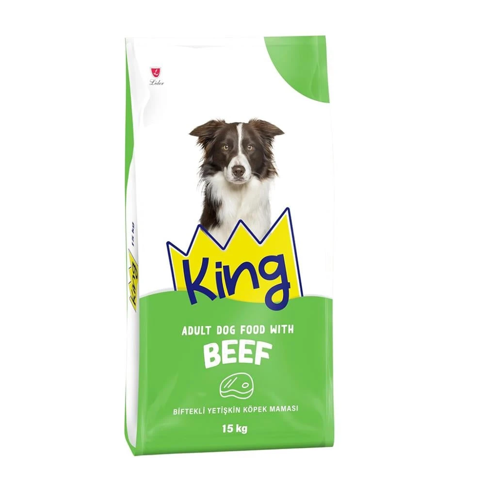 King Biftekli 15 kg Yetişkin Köpek Maması
