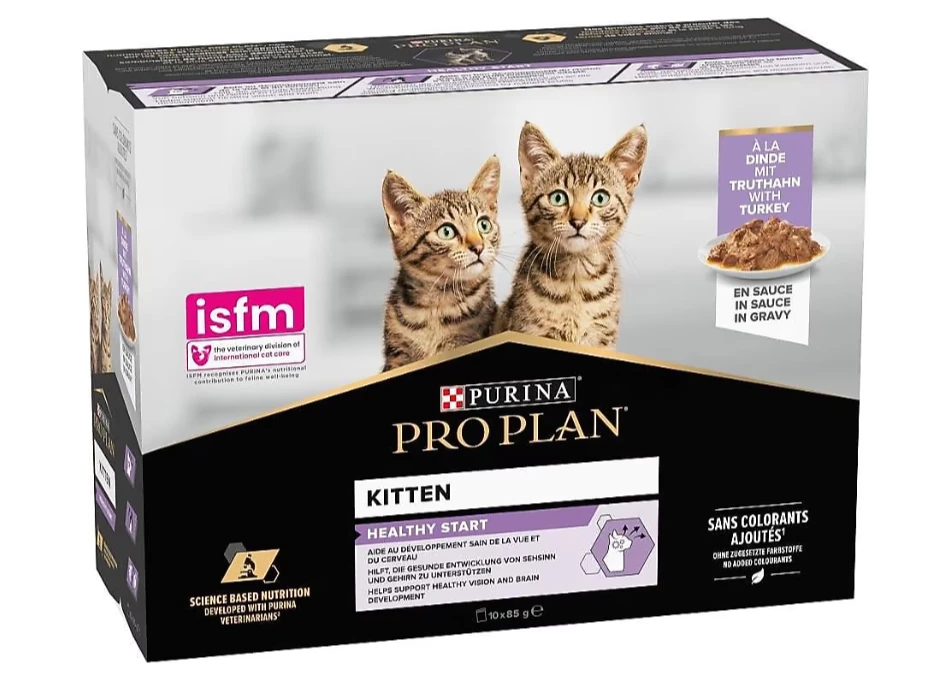 Pro Plan Hindili 10x85 gr Yavru Kedi Yaş Maması