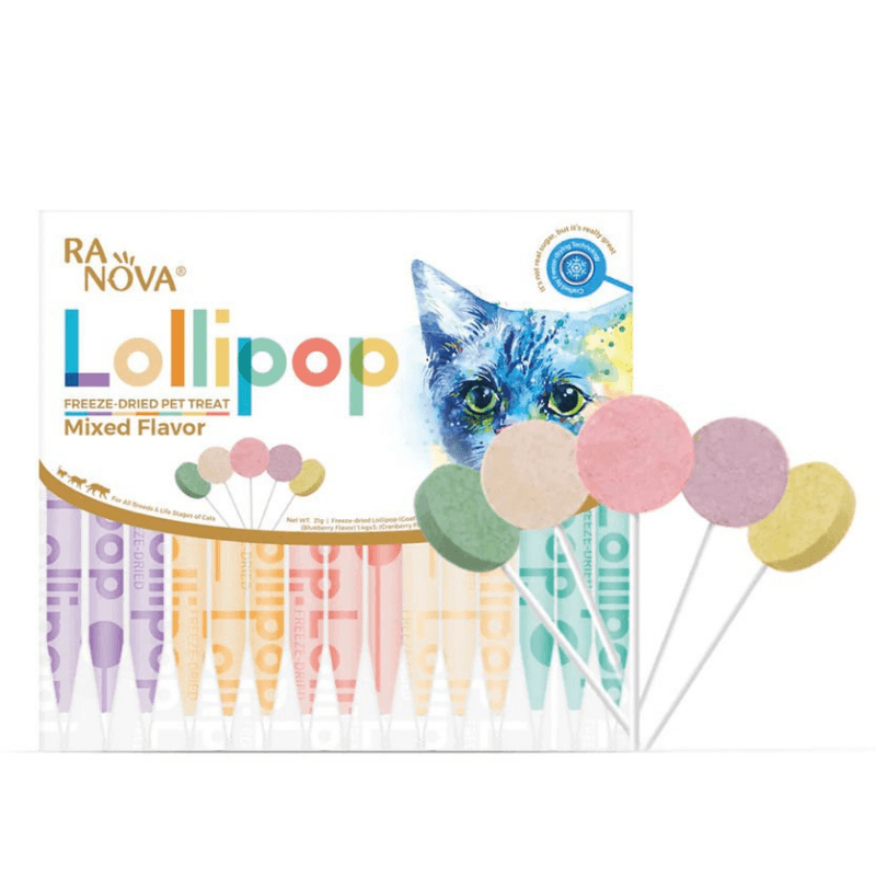 Ranova Kediler için Lolipop 15li Karışık Set 1.4 g x15