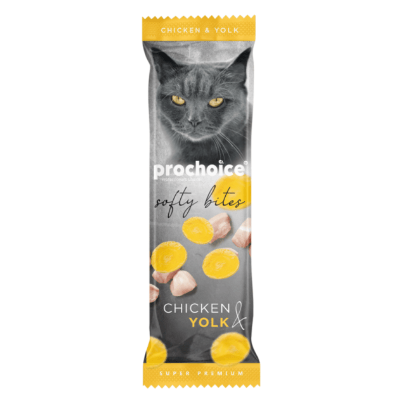 Prochoice Softy Bites Tavuklu ve Yumurtalı 10 gr Kedi Ödül Maması