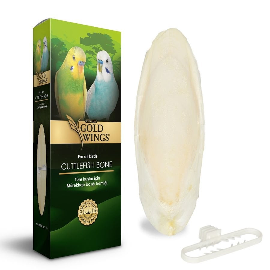 Gold Wings Premium Küçük Mürekkep Balığı Kemiği (Kalamar)