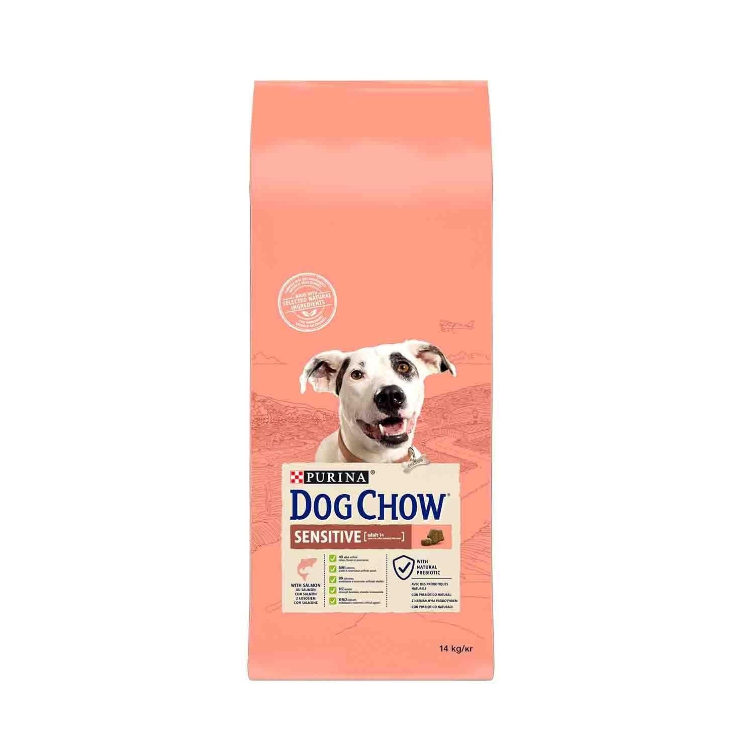 Dog Chow Sensitive Somonlu Yetişkin Köpek Maması 14 Kg