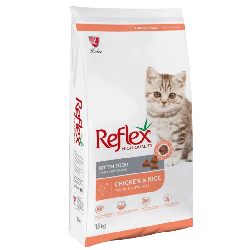 Reflex Kitten Tavuklu Yavru Kedi Maması 15 kg