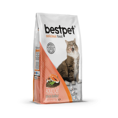BESTPET CAT STERILISED SALMON 15 KG