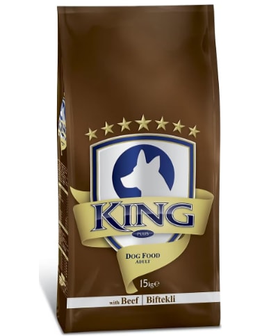 King Biftekli 15 kg Yetişkin Köpek Maması