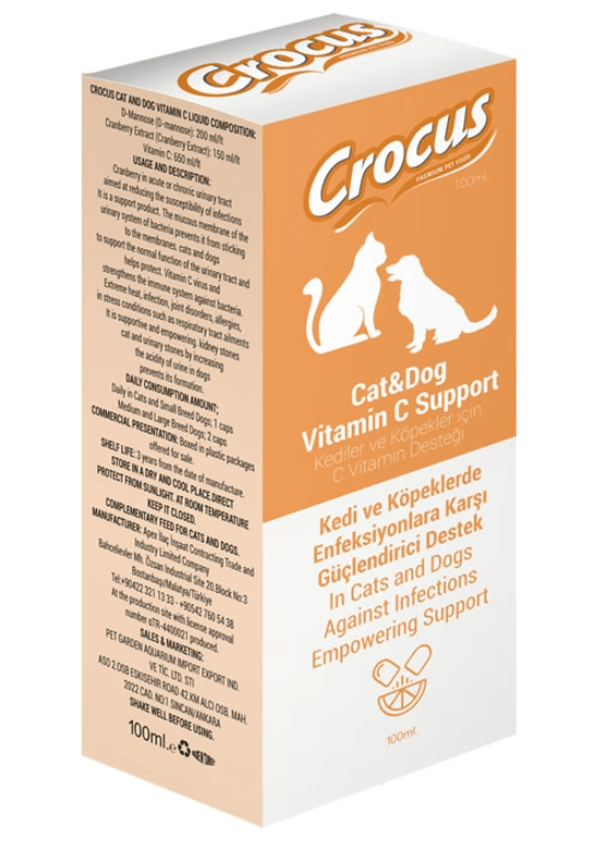 Crocus Kedi&köpek Vitamin C Destek 100ml