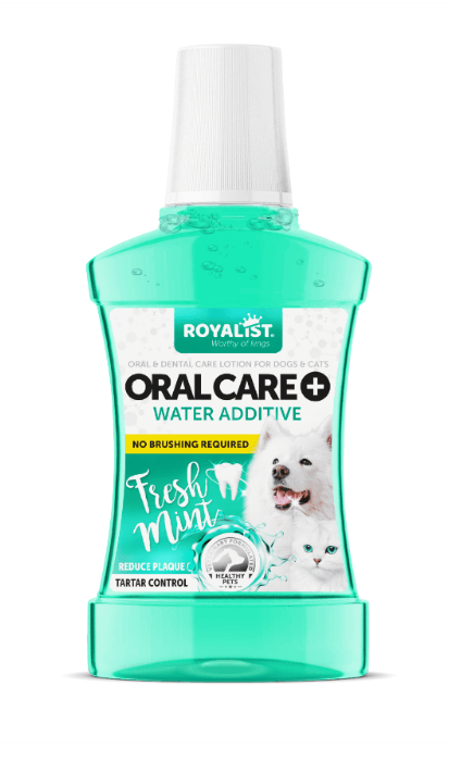 Royalist Kedi Köpek Oral Care Water Additive Fresh Mint 250 Ml- Taze Nane Katkılı Ağız Bakım Suyu