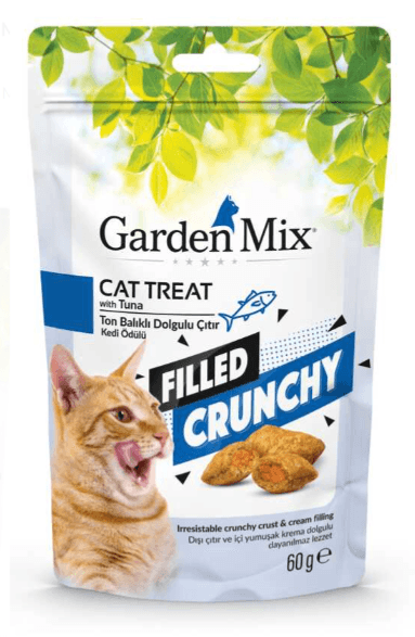 Garden Mix Ton Balıklı İçi Dolgulu Kedi Ödülü 60 gr