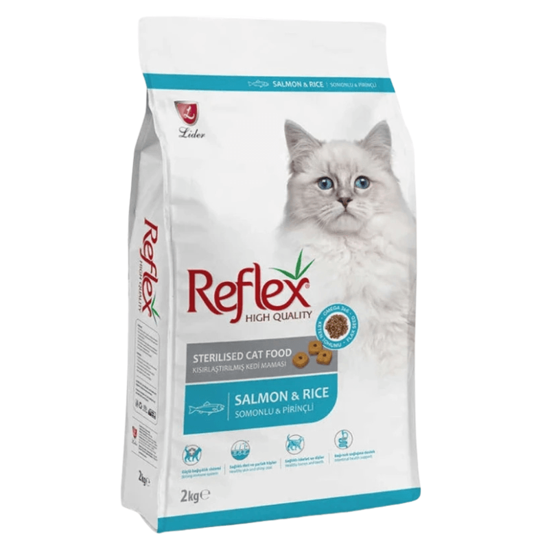 Reflex Somonlu Pirinçli Kısır Kedi Maması 2 kg