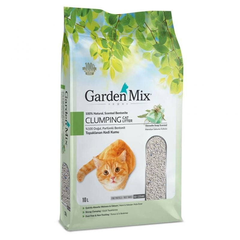Garden Mix Bentonit Marsilya Sabunu İnce Taneli 10 Litre