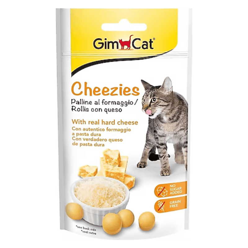 Gimcat Cheezies Pouch 50 gr Kedi Ödülü
