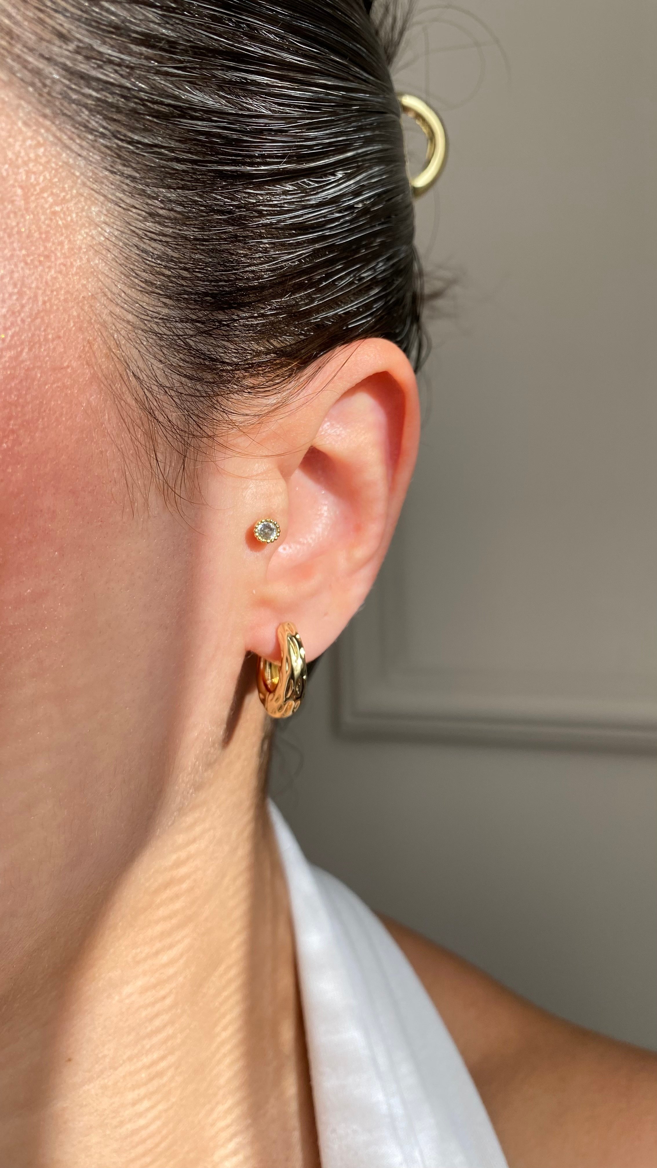 Burnt Gold Küpe