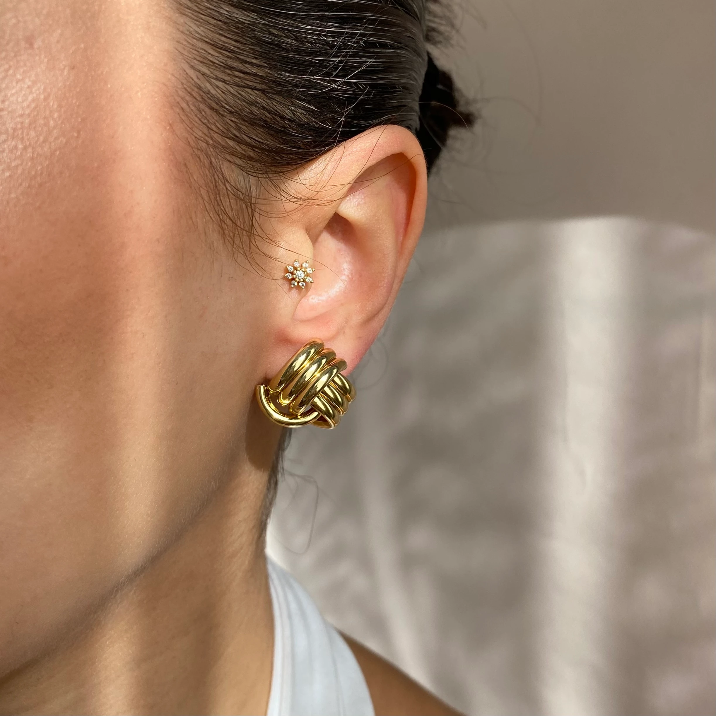 Golden Hour Glow Küpe