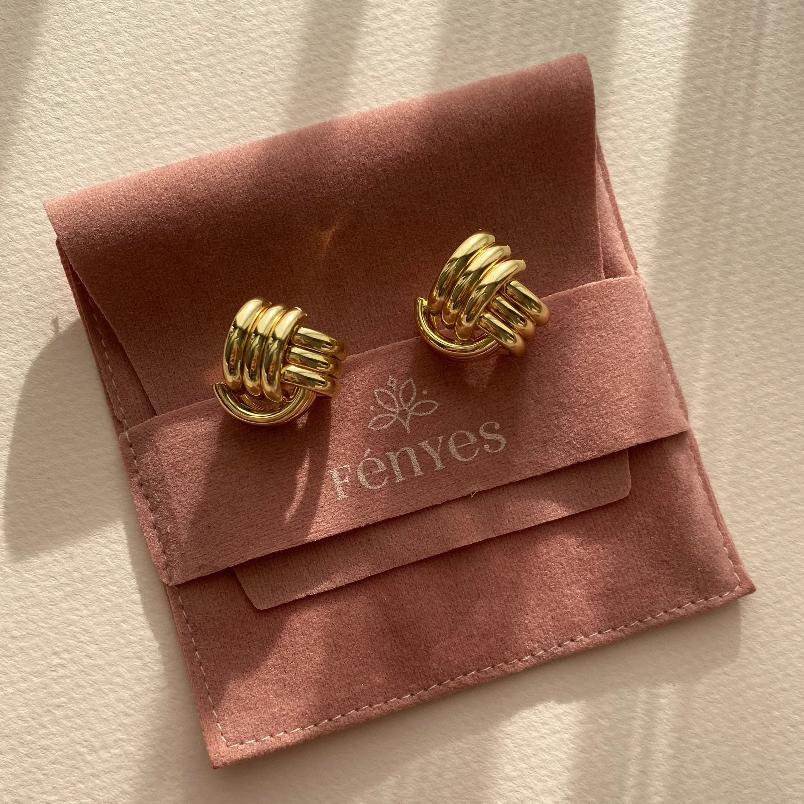 Golden Hour Glow Küpe