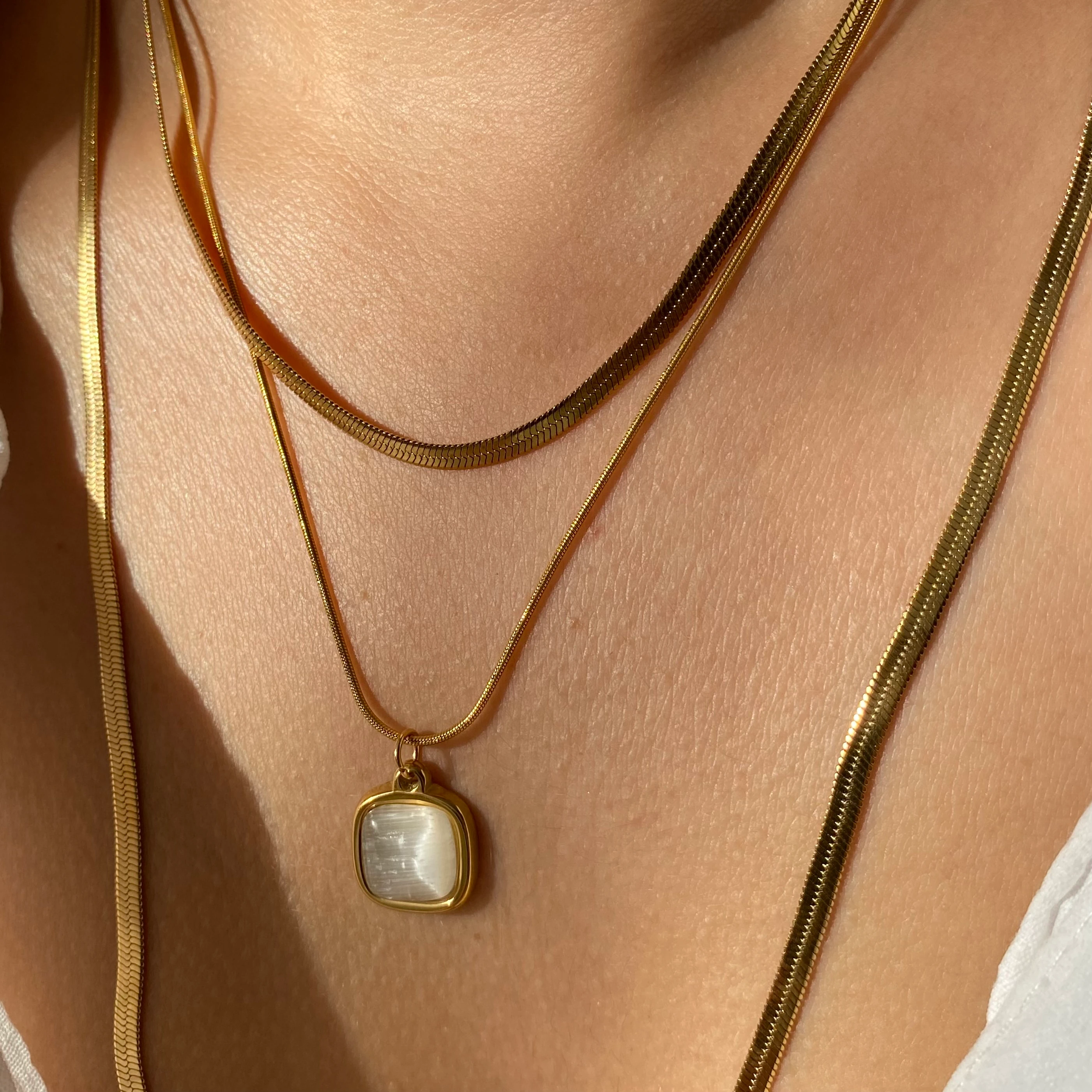 İnce İtalyan Zincir Kolye - 60+5 cm