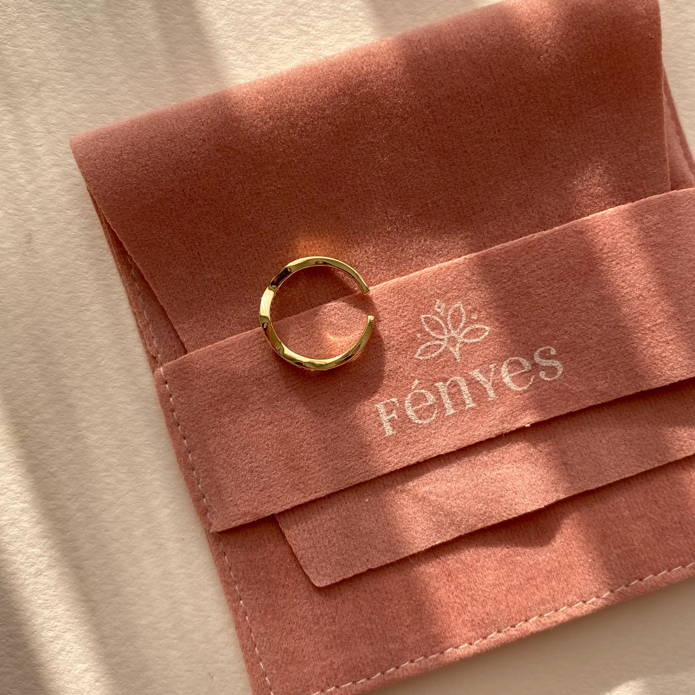 d'Oro e Diamante Serçe Parmak Yüzük