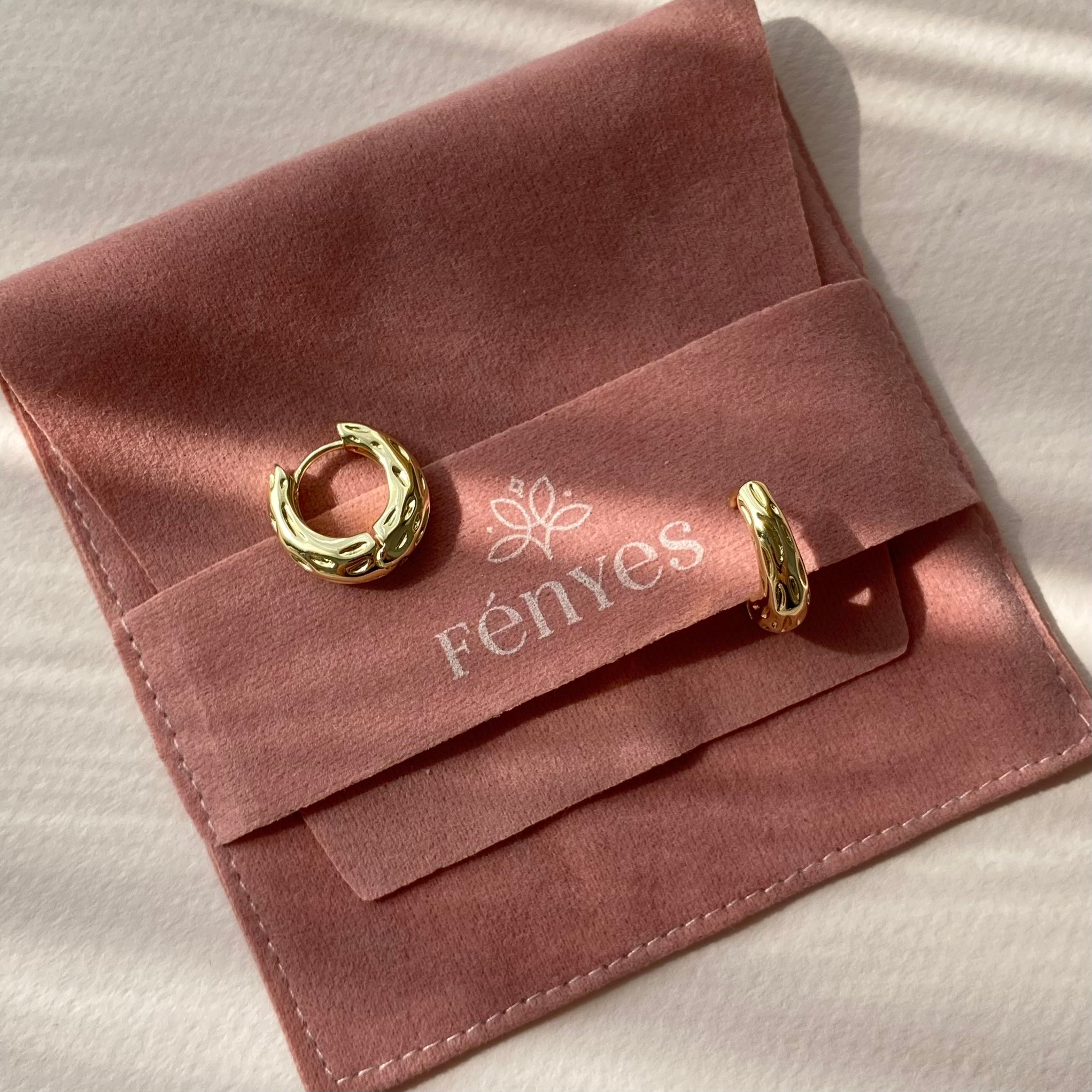 Burnt Gold Küpe