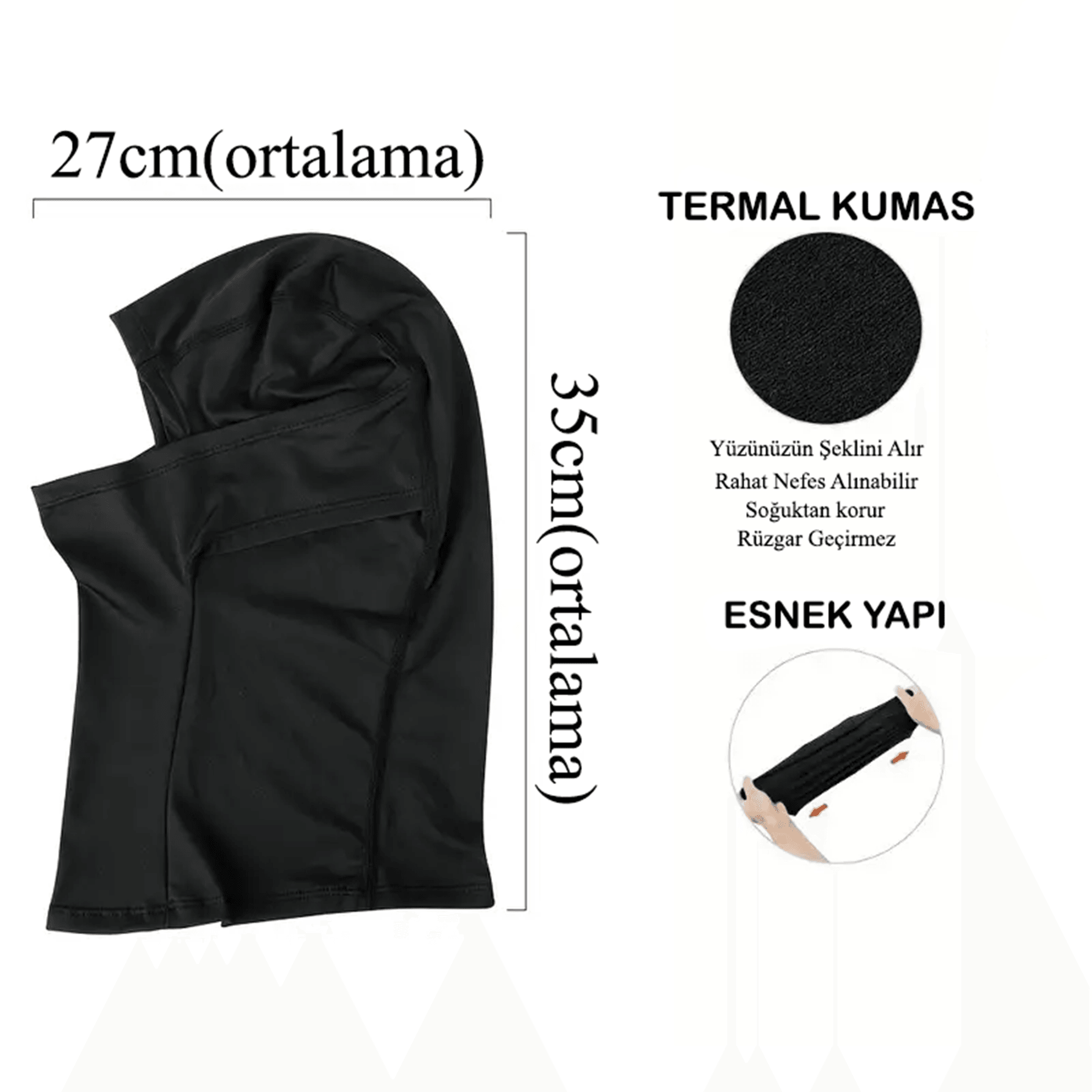 KİŞİYE ÖZEL BALACLAVA