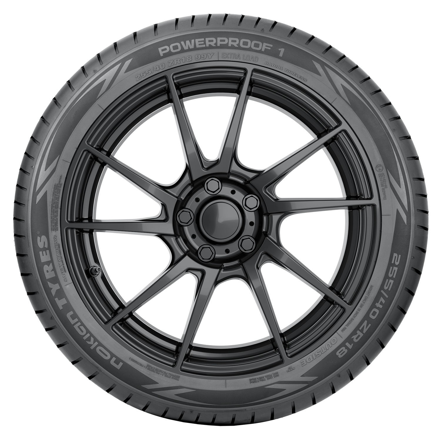 Nokian Tyres Powerproof 1 Tyres 255/45 ZR19 104Y XL Power Yaz 2023 Ürt.