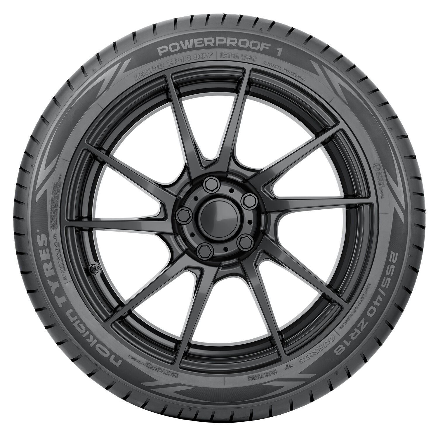 Nokian Tyres Powerproof 1 Tyres 255/40 ZR20 101Y XL Power Yaz 2023 Ürt.