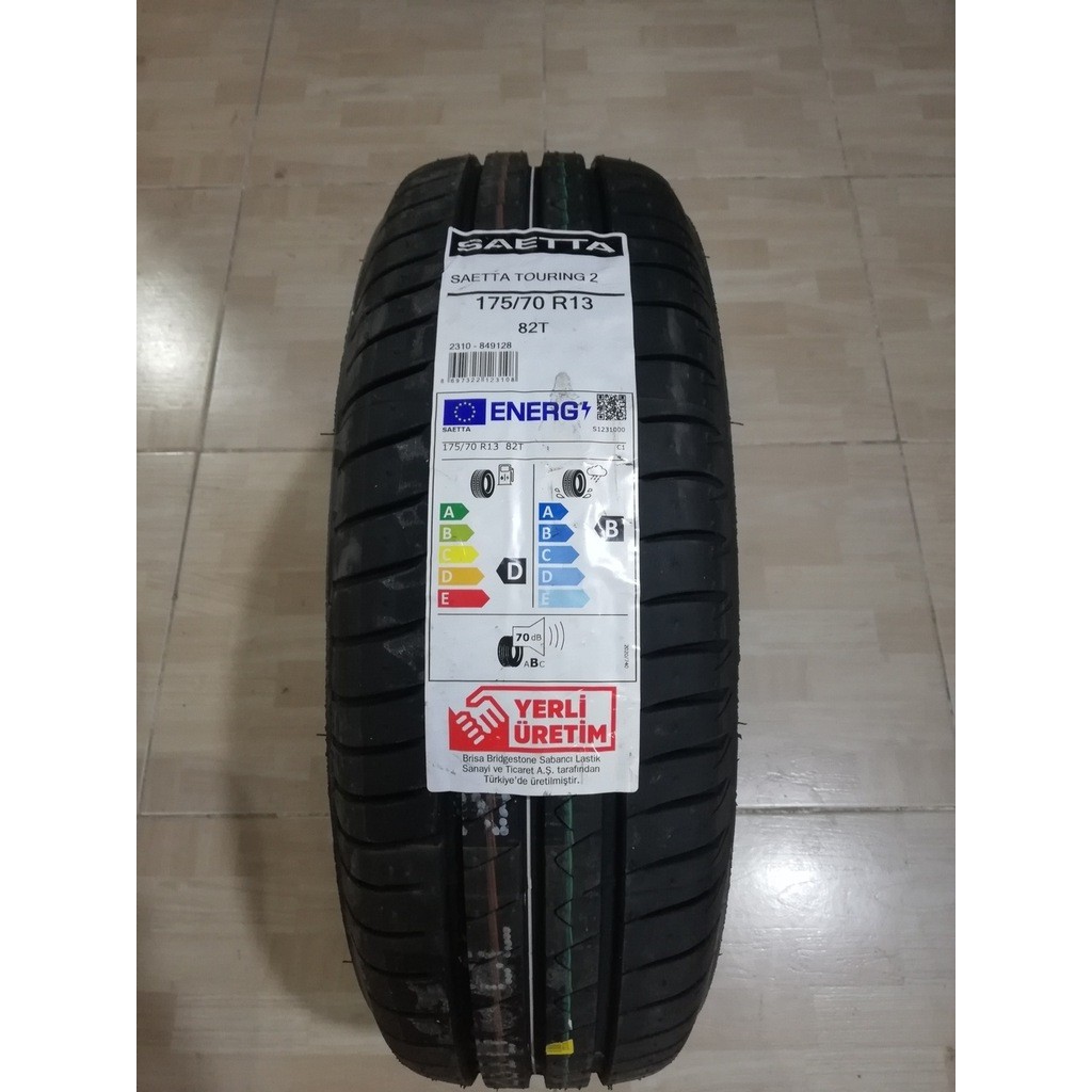 Saetta 175/70R13 82T Touring 2 Yaz Lastiği 2025 Üretim