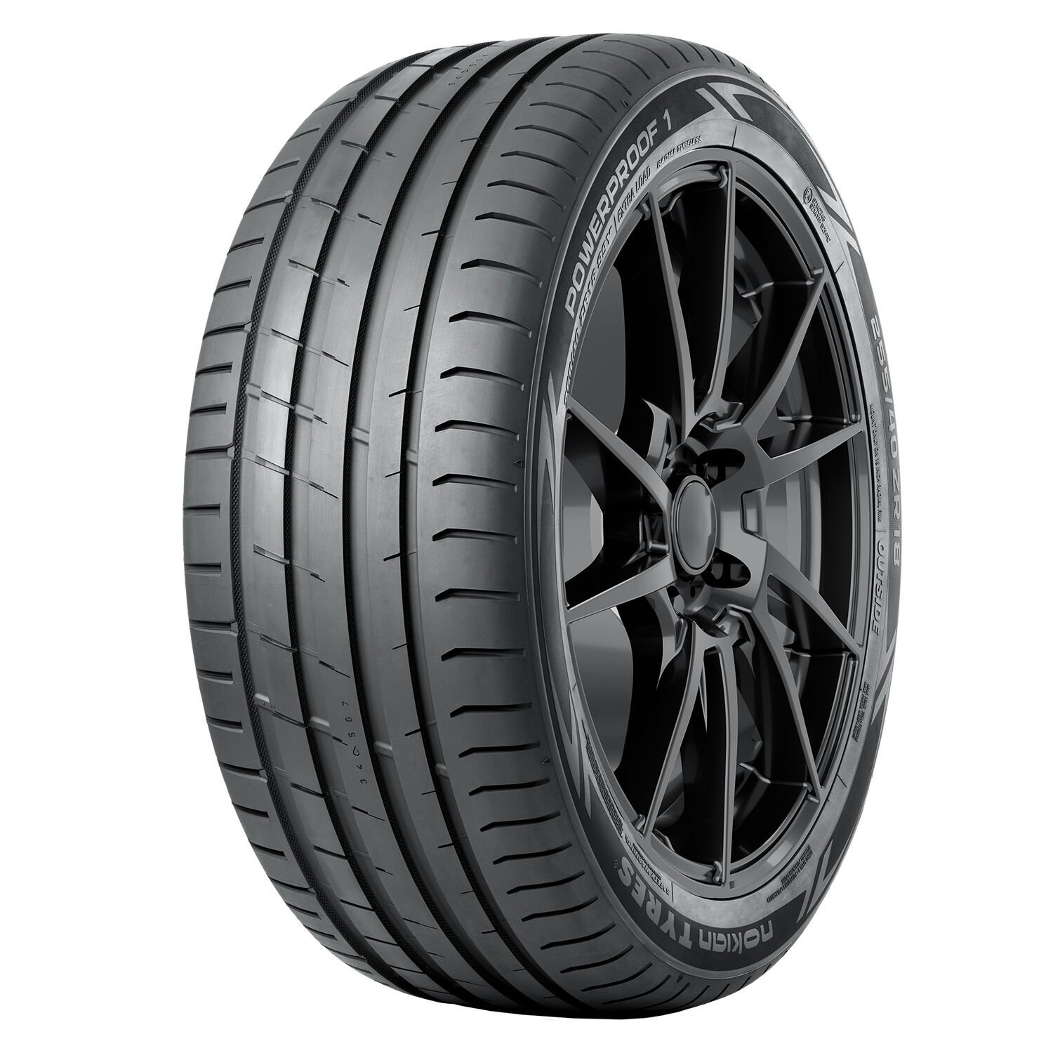 Nokian Tyres Powerproof 1 Tyres 255/40 ZR20 101Y XL Power Yaz 2023 Ürt.